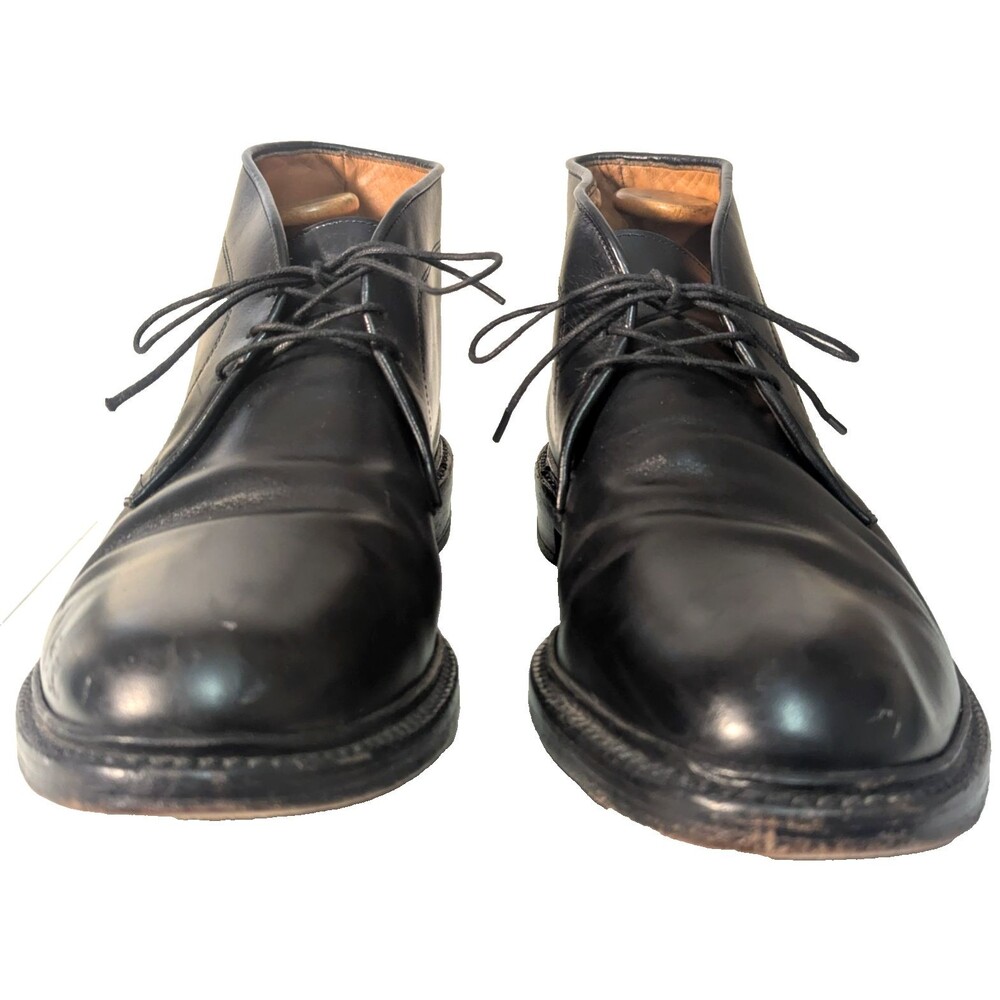 Vintage 90's Allen Edmonds Dundee Men's Chukka Boots 13B Black